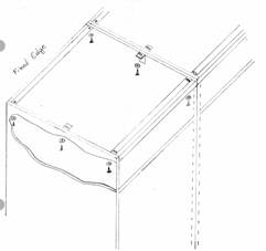 drilling screw holes