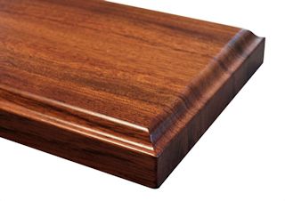 Wave Edge Profile for wood countertops