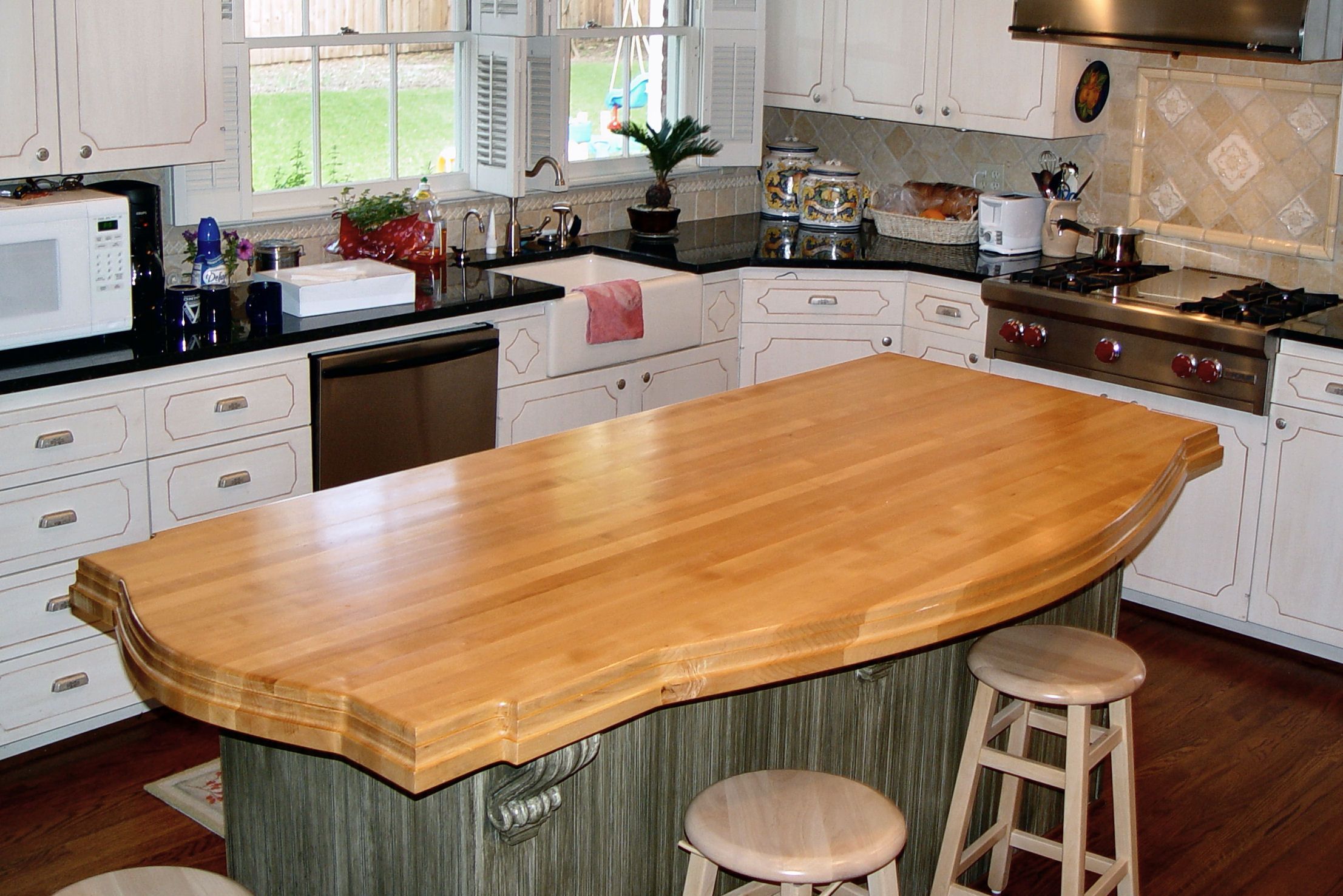 Hard Maple Wood Countertop Photo Gallery By Devos Custom Woodworking