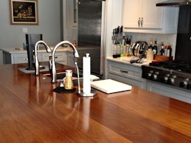 Photo Gallery of Iroko Wood countertops