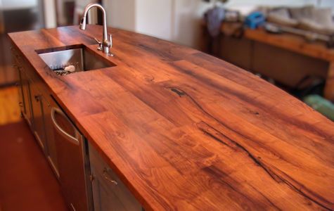 Mesquite Custom Wood Countertops Island Tops Table Tops