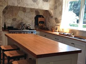 Photo Gallery of Pecan Wood countertops