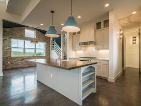 reclaimed-boxcar-flooring Wood Slab Floating Countertop