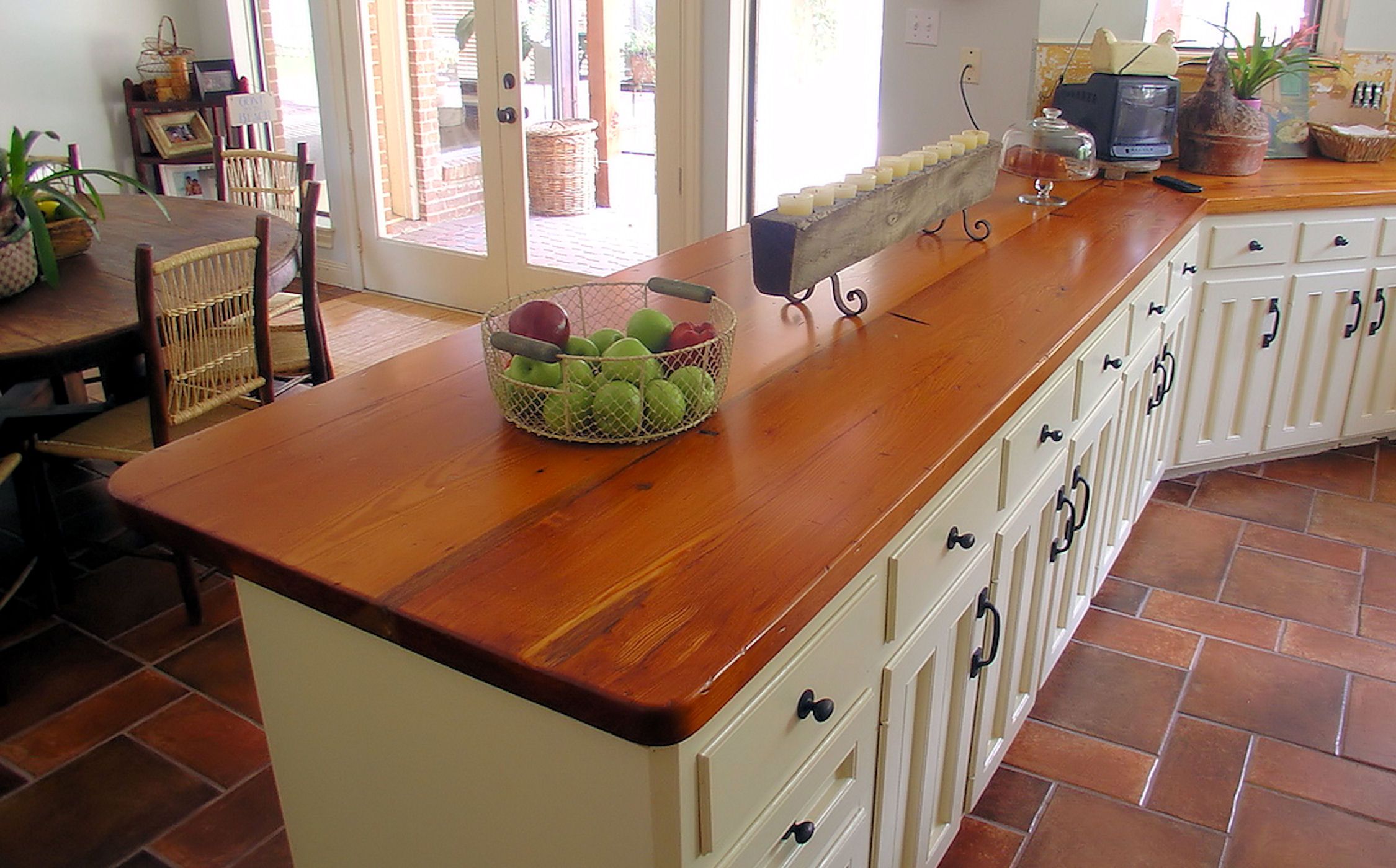 Reclaimed Longleaf Pine Wood Countertop Photo Gallery By Devos