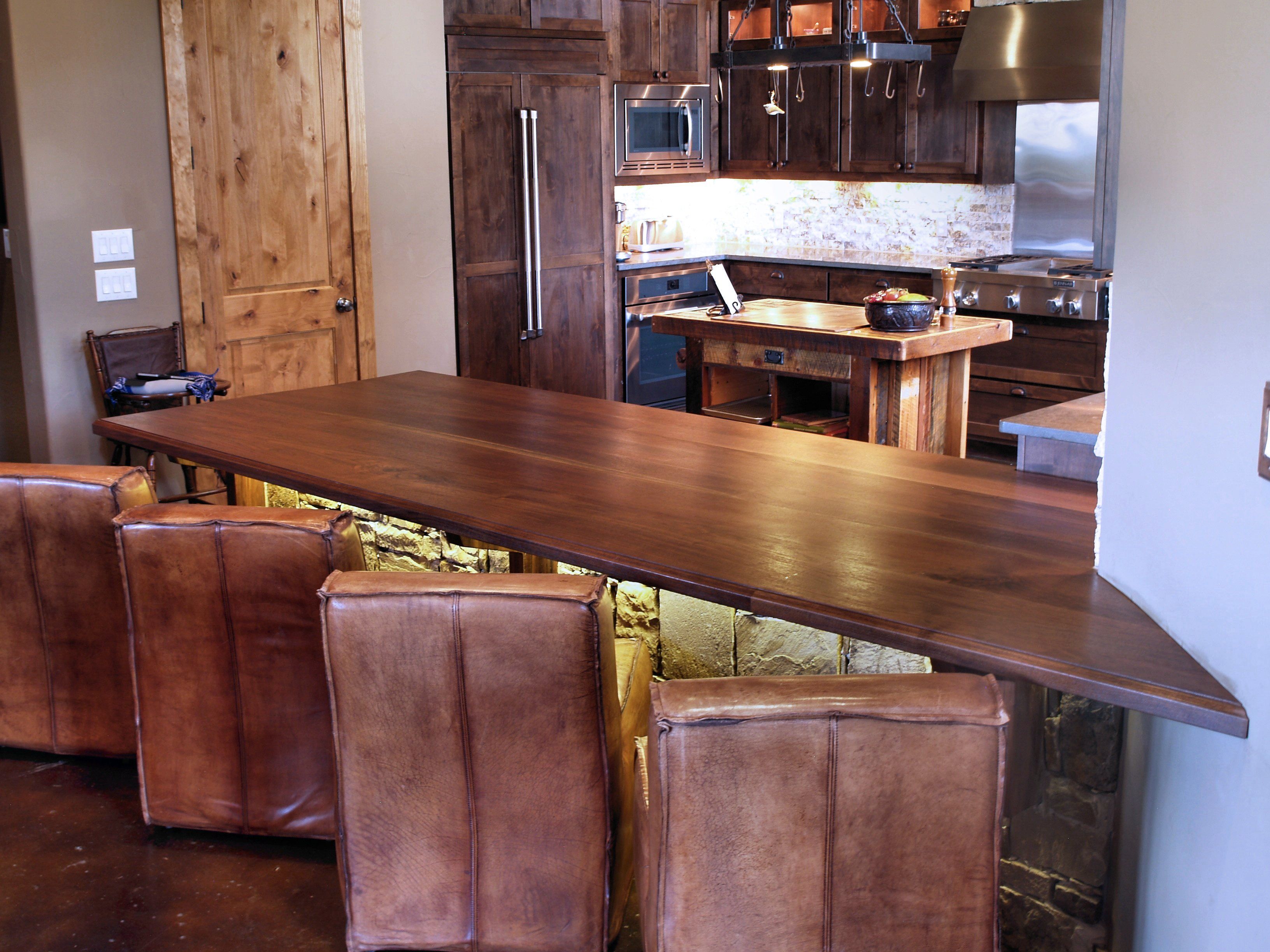 Custom Wood Countertops • Wood Island Tops • Butcher Block 