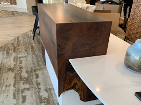 Slab Walnut Wood Slab Floating Countertop