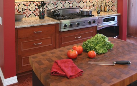 End Grain Butcher Block Reclaimed Wood Countertop