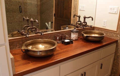 Custom Wood Countertop Design Information