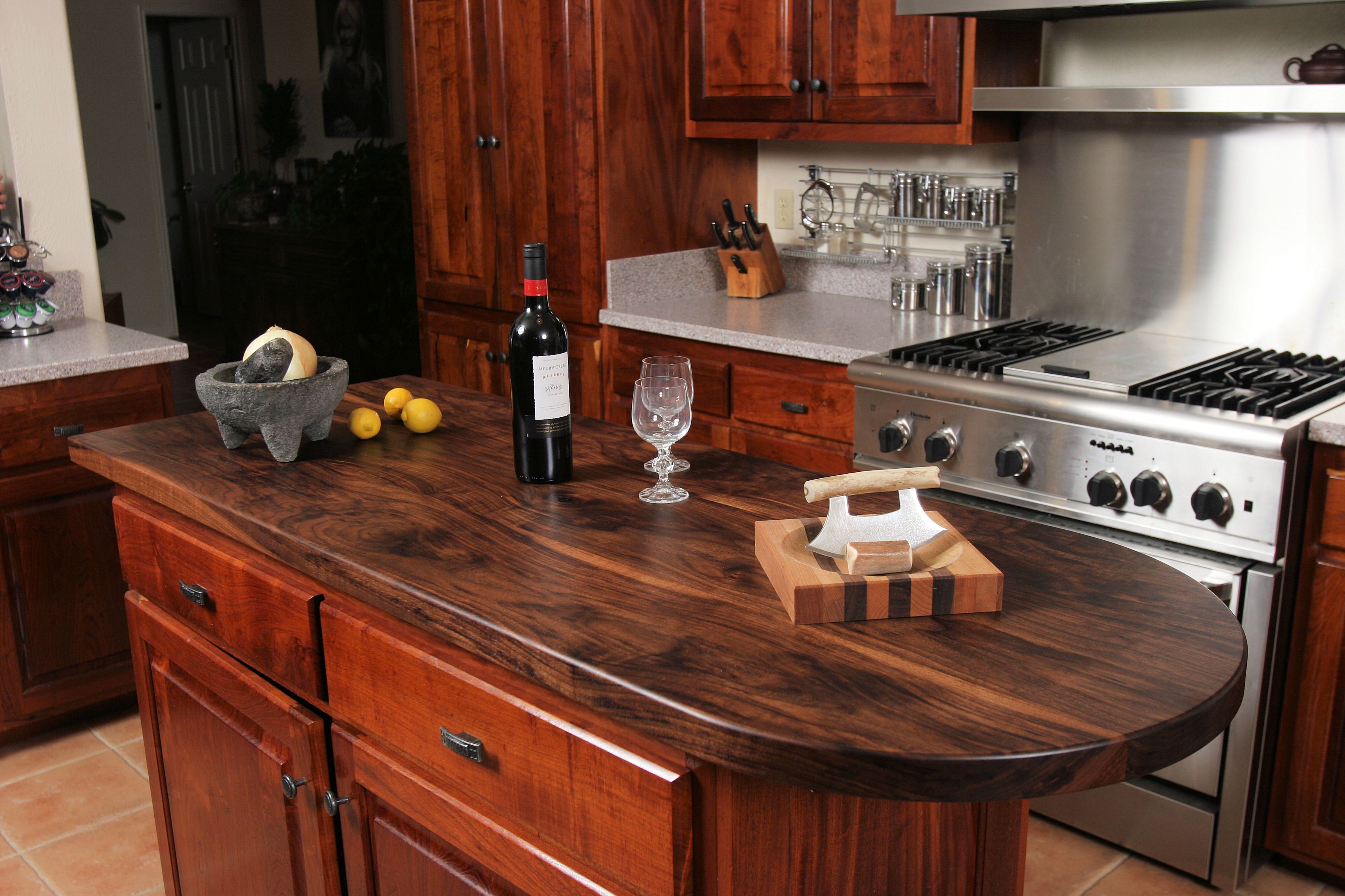 Custom wood bar top, counter tops, island tops, butcher block island, wood  countertops, solid wood waterproof island top