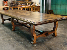 trestle-style-table