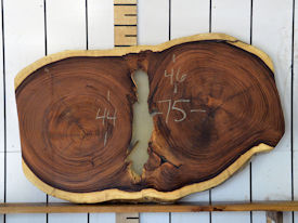 Guanacaste Live Edge Wood Slab - H15044