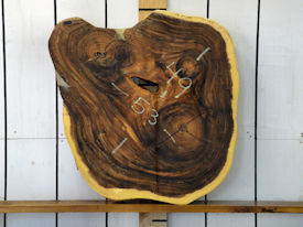 Guanacaste Live Edge Wood Slab - H15288