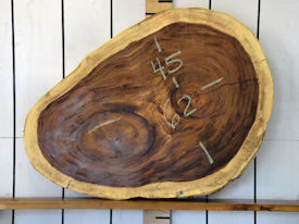 Guanacaste Live Edge Wood Slab - H15312