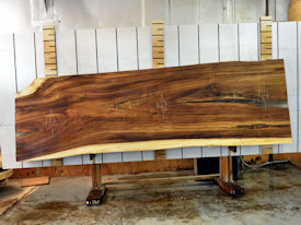 Guanacaste Live Edge Wood Slab - J16770