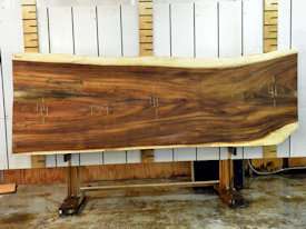 Guanacaste Live Edge Wood Slab - J16771