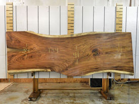 Guanacaste Live Edge Wood Slab - J180955