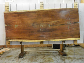 Guanacaste Live Edge Wood Slab - J180995