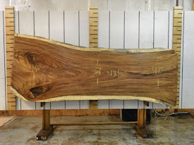 Guanacaste Live Edge Wood Slab - J181005