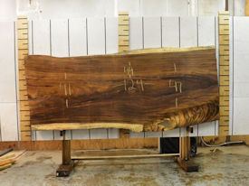 Guanacaste Live Edge Wood Slab - J181011