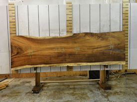 Guanacaste Live Edge Wood Slab - J181045