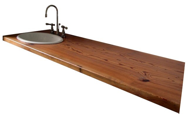 Long Leaf Pine - Wood Sample for Countertops