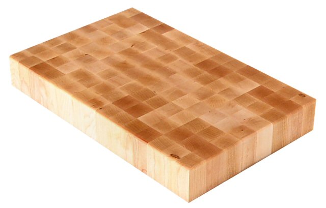 Hard Maple End Grain Sample - Butcher Block Countertops