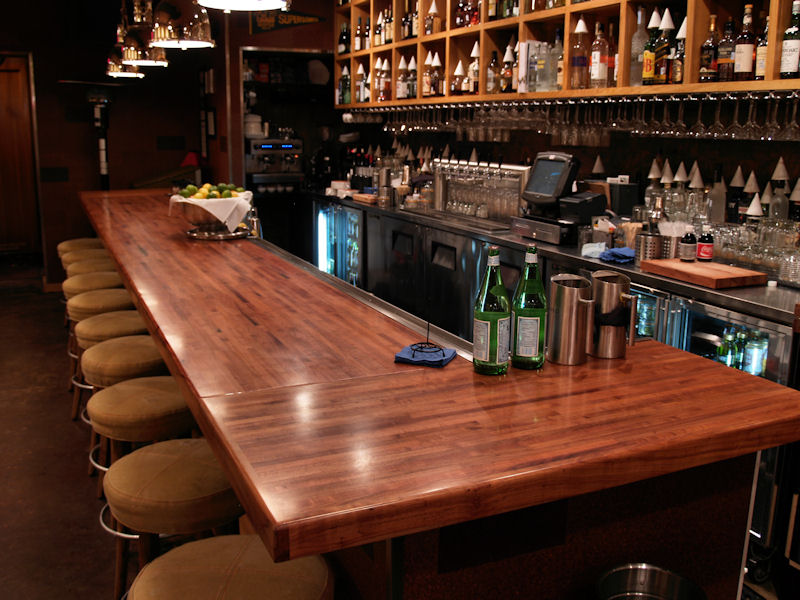 Mesquite Bar Top