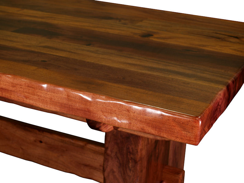 Argentinean Mesquite Trestle-Style Table