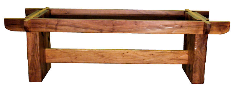 Argentinean Mesquite Trestle-Style Table