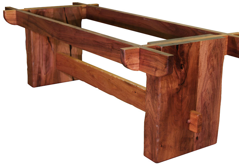 Argentinean Mesquite Trestle-Style Table