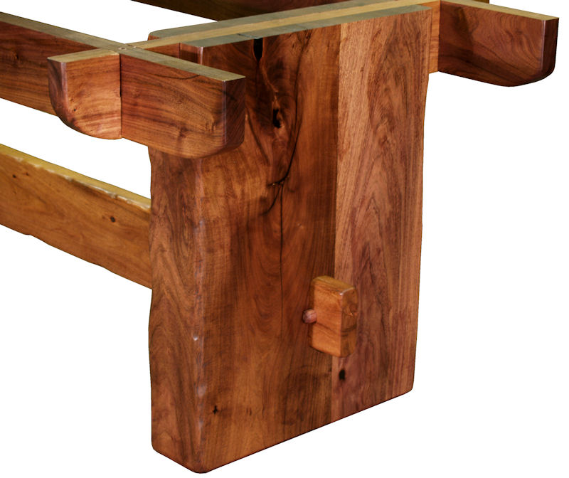 Argentinean Mesquite Trestle-Style Table