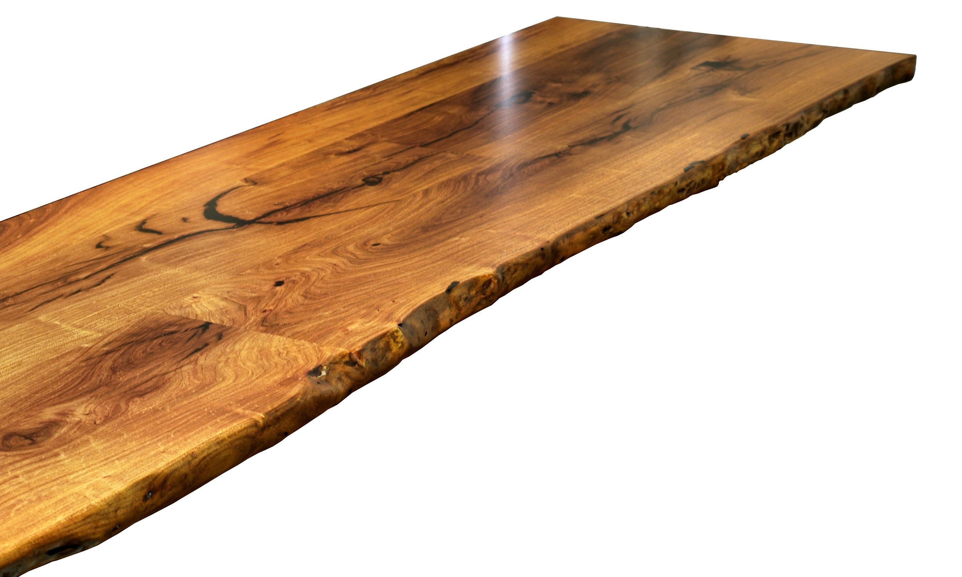 Wane Edges On Custom Wood Countertops, How To Make Live Edge Wood Countertops