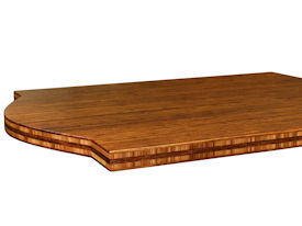 Photo Gallery of Bamboo Wood countertops