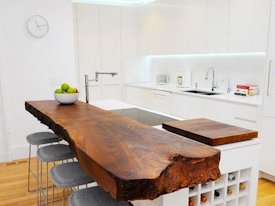Guanacaste (Parota) Wood Slab Bar Top
