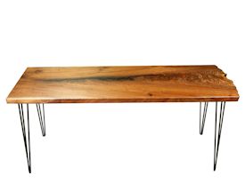 Photo Gallery of Custom Tables with Metal Bases