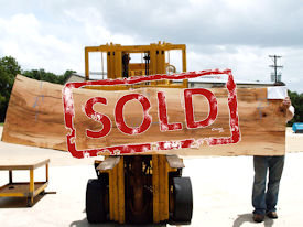 Ambrosia Maple Live Edge Wood Slab - AM201