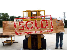 Ambrosia Maple Live Edge Wood Slab - AM205