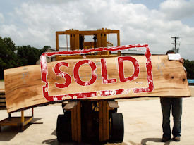 Ambrosia Maple Live Edge Wood Slab - AM206