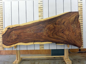 Guanacaste Live Edge Wood Slab - G15179