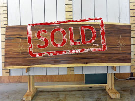 Guanacaste Live Edge Wood Slab - G15233