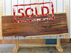 Guanacaste Live Edge Wood Slab - G15234