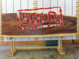 Guanacaste Live Edge Wood Slab - G15239