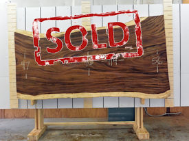 Guanacaste Live Edge Wood Slab - G15285