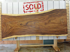 Guanacaste Live Edge Wood Slab - G15308