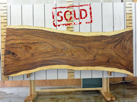 Guanacaste Live Edge Wood Slab - G15309