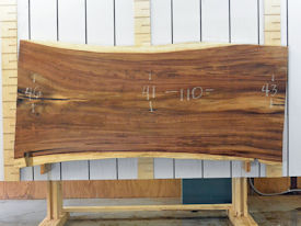 Guanacaste Live Edge Wood Slab - G15341