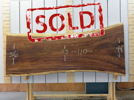 Guanacaste Live Edge Wood Slab - G15346