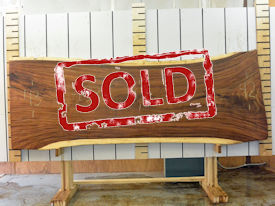 Guanacaste Live Edge Wood Slab - G15360