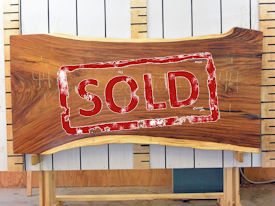 Guanacaste Live Edge Wood Slab - G15389