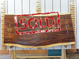 Guanacaste Live Edge Wood Slab - G15451